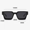 선글라스 빈티지 편광 아세테이트 선글라스 남성 럭셔리 브랜드 디자이너 투명한 사각형 태양 안경 여성 대형 UV400 안경 T220831