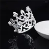 Pinces à cheveux mode petits diadèmes et couronnes pour filles princesse gâteau d'anniversaire couronne enfants fête bijoux ornements