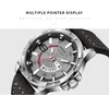 Mode SMAEL 9100 hommes décontracté luxe montre-bracelet étanche sport chronomètre réveil montre à quartz mode chute