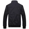 Men's Jackets DIMUSI Mens Spring Autumn Casual Coats Solid Color Sportswear Stand Collar Slim Male Bomber 4XL 220907