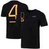 F1 Team Uniform 2022 Nuova maglietta da pilota a maniche corte da uomo Top sportivo da corsa