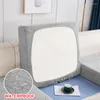 Fodere per sedie Fodera per cuscino del sedile in tessuto impermeabile jacquard Divano grigio elastico per soggiorno Rimovibile Home El