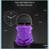 Bandanas Radfahren Reiten Magic Head Gesichtsschutzmaske Halsmanschette Biker Tube Bandana Schal Armband Beanie Outdoor Sport Lulubaby Dhtkb