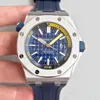 Bibi Horloge Casual Automatisch Mechanisch Shore Roestvrij staal Waterdicht Saffier Spiegeloppervlak Achterkant 28wd