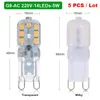 PCS/Lot G9 LED 220 V G4 12 V Ampoule 3 W 5 W 7 W Lumières Remplacer 30 W 50 W 70 W Lampes Halogènes Pour La Maison