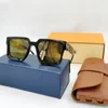 핫 패션 편지 백만장 자 브랜드 디자이너 선글라스 Mens Gafas De Sol 2022 Square Trendy Luxury 여성 선글라스 선글라스