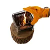 Oven Mitts BBQ Gloves High Temperature Resistance 250 Degrees Fireproof Barbecue Heat Insulation Accessories