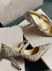 Дизайнерские замшевые сандалии обувь для украшения высокие каблуки насосы Mary Jane Lady Baily Crystal Pearl Женские свадебные свадеб