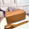 Designer väskor Sunshine Tote Women Fashion Handbag Leather Beach Totes With Serie Number Dust Bag 2022 Toppkvalitet