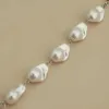 Kedjor skiktade barock simulerade pärlor halsband pärlor choker kvinnors hals stora kedja smycken vintage kostym smycken