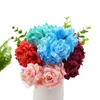 Faux Floral Greenery 30Pcs 4Cm Foam Rose Bouquet di fiori artificiali Multicolor Rose Wedding Flower Decoration Scrapbooking Party Home Fake Rose Flower J220906