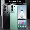 Tienkim Smartphone Reno8 pro Cell phone unlocked global version 6.8 inch 16GB 512GB large memory dual card 10 cores