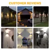 Lámpara de pared IP65 Led, luz Interior impermeable, A85-265V, iluminación interior y exterior para sala de estar, dormitorio, escaleras, decoración del hogar