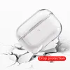 Schutzfälle für AirPods Pro -Schutzdeckel für anAirpods 1 2 3 Forbluetooth -Box -Headsets Setzen Sie transparente Schalen