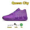 LaMelo Ball MB.01 Zapatillas de baloncesto para hombre Rick y Morty Queen City Not From Here Black Blast LO UFO Zapatillas deportivas para hombre Zapatillas deportivas