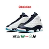 Chaussures de basket-ball bleu français 13s avec boîte Playoffs 13 Casquette et robe Black Flint Brave Black Cat Bred Chicago Men Shoe Singles Day Diablo Navy He Got Game Obsidian