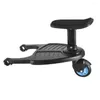 Wandelpartijen onderdelen buggy wheel bord baby ride-on glijdend glijdende stand met afneembare stoel bevat 55 pond