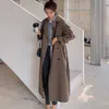 Kadın Ceketler Y2K Hendek Kadınlar Allmatch Bahar Moda Boş Zamanlı Zarif Mizaç İş Estetik Retro Şık Tunik Out Giyim Mujer 220906