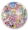 50PCS Graffiti Skateboard Stickers Anime Mew For Car Baby Helmet Pencil Case Diary Phone Laptop Planner Decoration Book Album Kids Toys DIY Decals