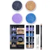 Lucidalabbra 6 pezzi / set Glitter Set Pennello a doppia testa Primer Polvere Rossetto resistente al sudore impermeabile a lunga durata