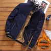 Kurtki męskie zimowe bawełniane polaru kurtka bombowca męska moda baseball Hip Hop Streetwear Slim Warm Coats Marka odzieży 220907