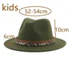 Caps Hüte Fedoras Kinder Winter Frauen Hüte Zubehör Jungen Mädchen Fedoras Winter Hut 52 cm Baby Feste Kette Kinder Hut Chapeau Femme Casquette 220907