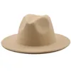 Fedora Winter Luxe unisex hoed mode formeel bruiloft decor kameel panama hoed twilight feestshow topper