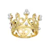 Fermagli per capelli Corona barocca vintage per bambini Torta da ballo Compleanno Piccolo diadema Copricapo per bambini Gioielli Ornamenti per feste