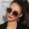 Lunettes de soleil Shineany Brand Lunettes de soleil Femmes Vintage Big Frame Cat Eye Sun Suns Femme Extérieur Driver Tendance Eyewear Gafas de Sol Mujer T220831