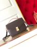 Womans designer bag pochette luxury embossing flower bags brown handbag genuine leather metis elegant shoulder louiseity crossbody Bags viutonity M40780 M41465