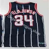 Rétro Vintage Basketball Hommes 13 Harden Jerseys Pas Cher Hakeem 34 Ojuwon Tracy Steve McGrady Francis Yao Clyde Ming Drexler Top Qualité