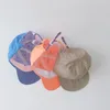 Casquettes Chapeaux Solide Couleur Bébé Casquette De Baseball Printemps Été Réglable Infantile Fille Garçon Visière Chapeau En Plein Air Doux Séchage Rapide Casual Enfants Soleil Caps 220907