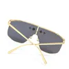Nya modedesign solglasögon Z1717U pilot metall ram sköld lins klassisk monogram stil populära utomhus UV400 skyddsglasögon