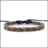 Autres bracelets Bracelets de vêtements tissés à la main Accessoires Cadeaux Tressé Noeud Corde Fil Corde Coton Bracelet Q506Fz Drop Livraison 2 Dh4Ra