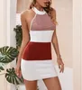 Moda para mujer vestido de punto sexy sin espalda ropa de mujer Ropa Bodycon Midi Vestidos