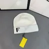 Hoedpappen gebreide hoed schedel winter unisex cashmere letters casual outdoor motorkap gebreide hoeden