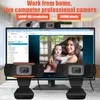 Camcorders USB Webcam 1080p HD Web Camera med mikrofonvideo för PC Tablet Mini Cam Live Class