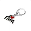 Nyckelringar Jag ￤lskar mamma Keychain Pendant Alloy Fashion Mama Keyring Jewelry For Mothers Day KeyFobs fr￥n barnbarn Accessorie Carshop2006 DHXBL