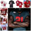 American College Football Wear College NC State North Carolina Wolfpack NCAA College Football Jersey 16 Bailey Hockman 12 Jacoby Brissett 9 Bradley Chubb 81 Torry Ho