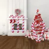 Uppblåsbar julkanaler Lollipop Balloon God juldekoration för hem xmas ornament utomhusdekor gåvor noel