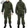 Mens Tracksuits Tactical Military Uniform Set Russia Combat Camouflage Working Clothing Outdoor Airsoft Paintball CS Gear Training Uniform 2pcs 220906