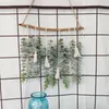 장식용 꽃 시뮬레이션 식물 유칼립투스 잎 벽 장식 홈 매달려 장식 정원 휴가 파티 잎