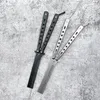 D'autres outils à main peignable pliant en acier inoxydable pratique papillon couteau à barbe brosse à brosse coiffure