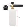 Lance Car Foam Wash Bottle Jet Bottle 1/4 "de canhão de canhão de canhão de canhão de canhão de pressão Ferramenta de pressão Acessórios