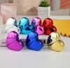 Fashion Perfume Atomizer Bottle Heart Shape Bottles Refillable Empty 25ml Travel Mini Atomizers Spray Pump Perfume-Bottle SN4863