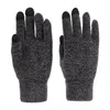 2022 Winteraanraakschermhandschoenen Women Warm Stretch Gebreide wanten chenille stof vol vinger Guantes vrouwelijke haak lucas dikker