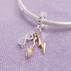 925 perles de charme en argent balancent chapeau oiseau magique garçon et fille série perle Fit Pandora bracelet à breloques bijoux à bricoler soi-même accessoires
