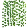 Faux verdure florale 230 cm feuilles artificielles guirlande fausse feuille verte vigne grimpante plantes artificielles tenture murale guirlande de mariage fête maison jardin décor J220906