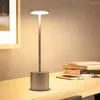 Tafellampen Retro Oplaadbare Draadloze Lamp Verstelbare Helderheid Bureau LED Licht Voor Thuis/Kantoor/Buiten/Bar/Restaurant