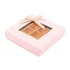 Emballage cadeau saint valentin créatif chocolat Couples boîte anniversaire mariage Thanksgiving fenêtre arc transparent